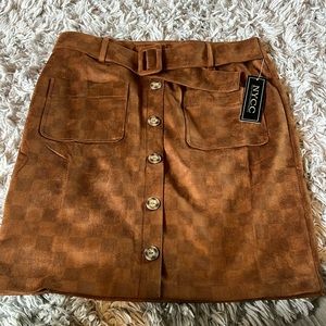 Brown skirt New with tags